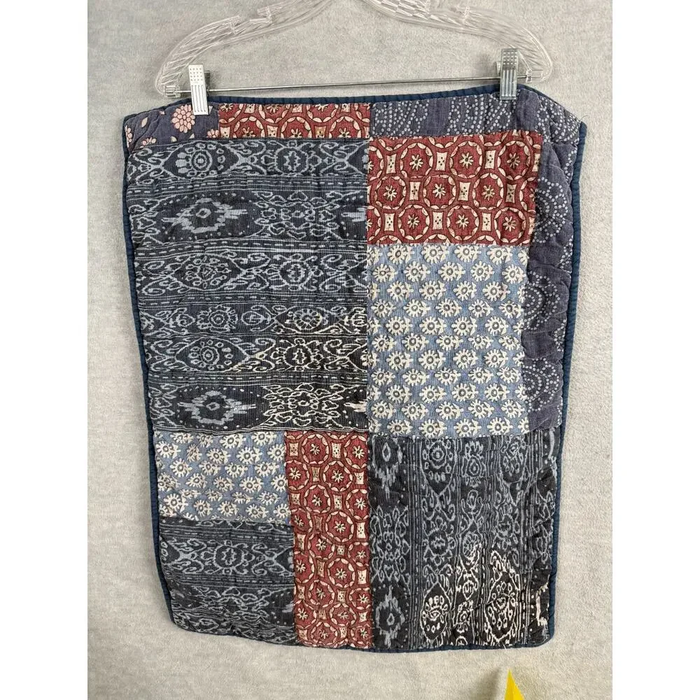 The Company Store Quilted Patchwork Pillow Shams - 1 King/1 Standard 100% Cotton